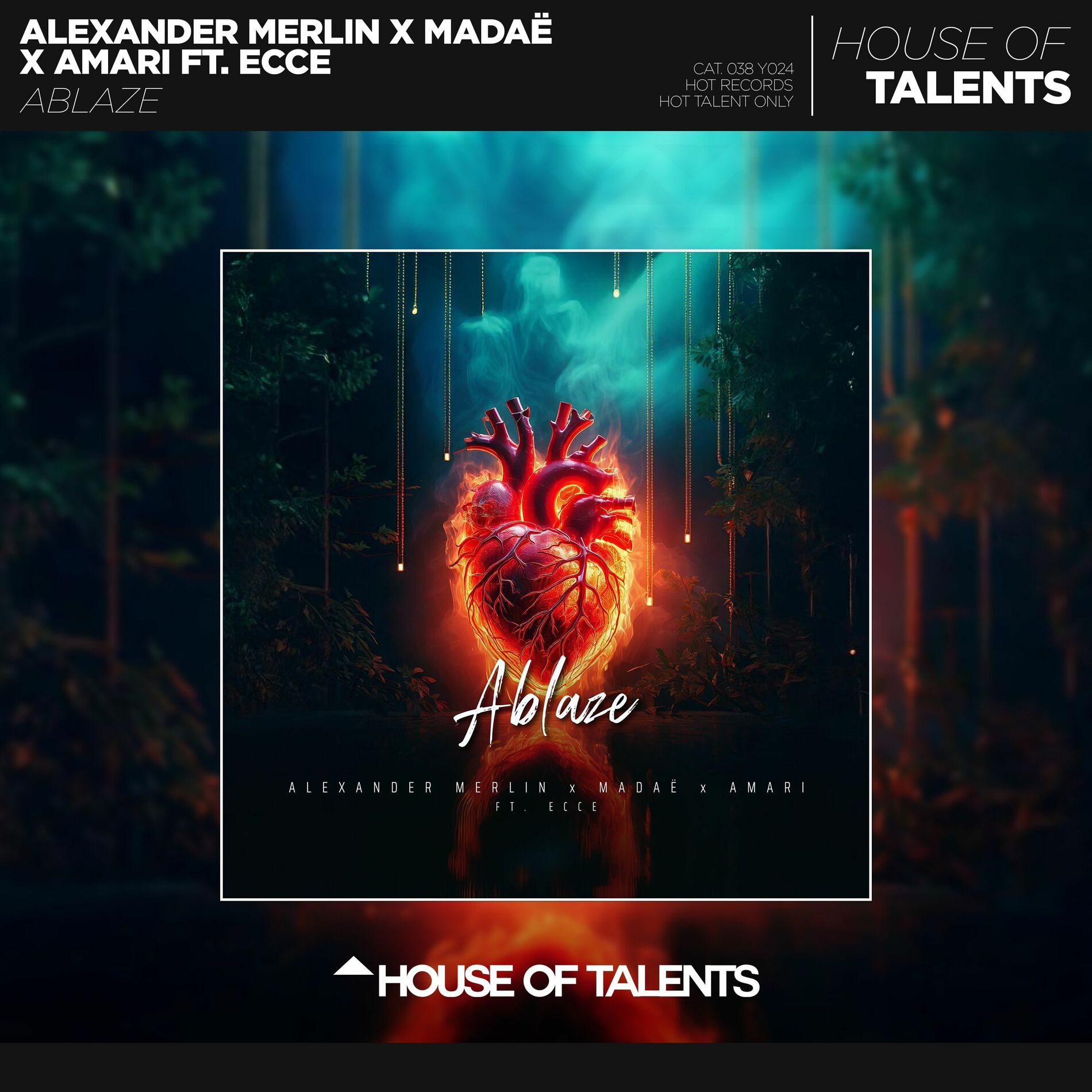 Album cover of Ablaze (feat. Ecce)
