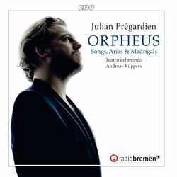 Cover of Orpheus: Songs, Arias & Madrigals from the 17th Century