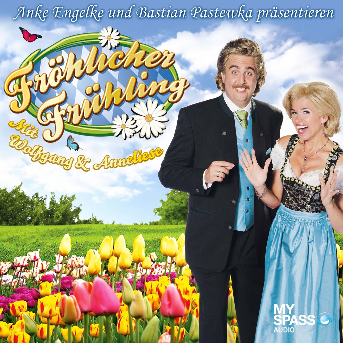 Album cover of Fröhlicher Frühling mit Wolfgang und Anneliese - präsentiert von Anke Engelke & Bastian Pastewka