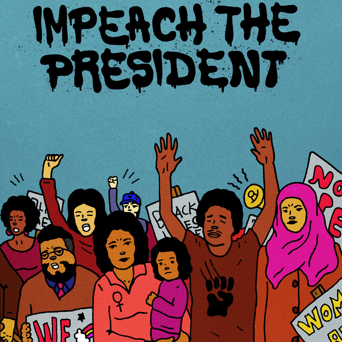 Album cover of Impeach the President