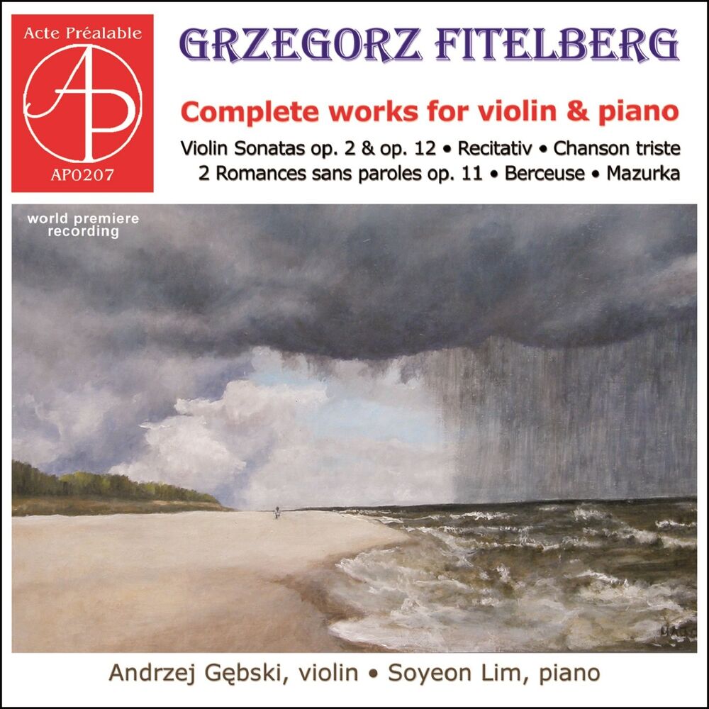 Picture of Grzegorz Fitelberg - Complete Works for Violin & Piano (World Premiere Recording)