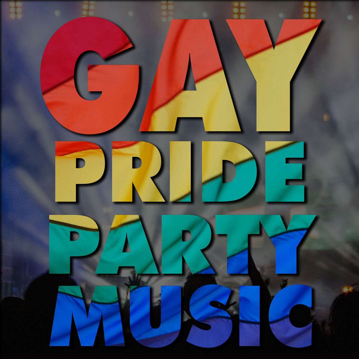 Album cover of Gay Pride Party Music: Música Electrónica para Bailar en la Fiesta Día del Orgullo Gay LGBT