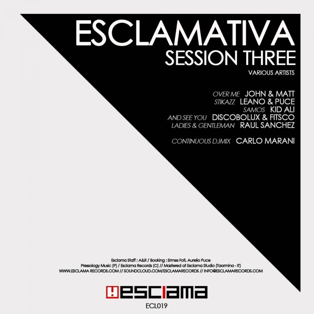 Picture of Esclamativa Session Three - Mixed By Carlo Marani