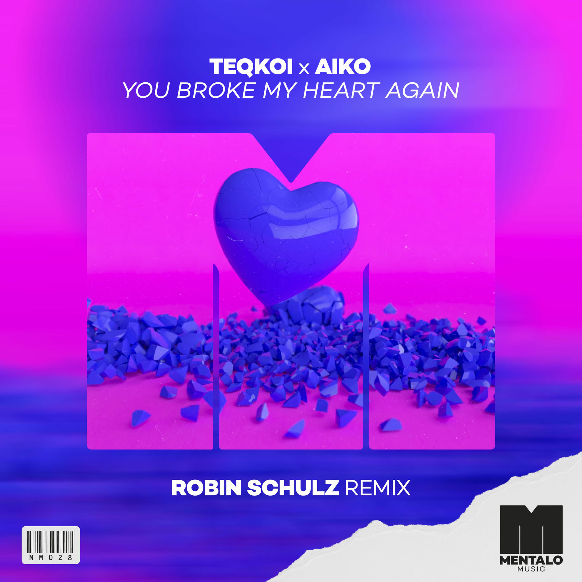 Album cover of You Broke My Heart Again (Robin Schulz Extended Remix)