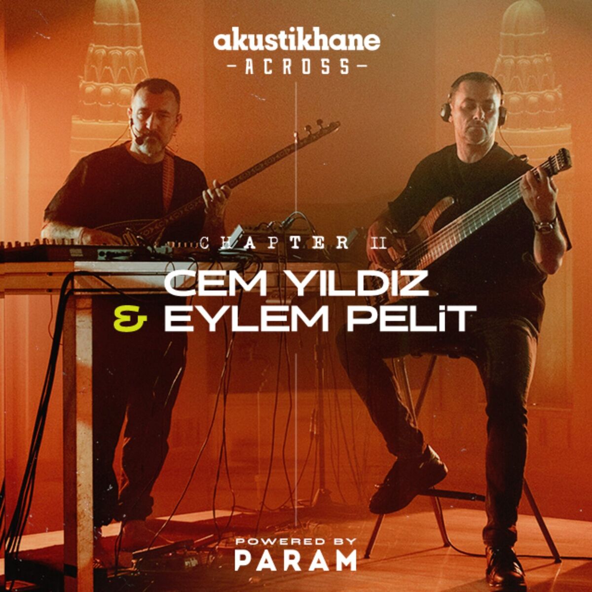 Album cover of Akustikhane Across: Cem Yıldız x Eylem Pelit