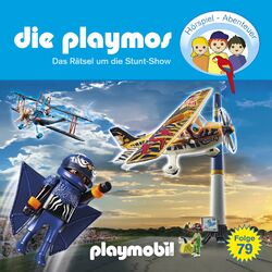 Cover of Folge 79: Das Rätsel um die Stunt-Show (Das Original Playmobil Hörspiel)