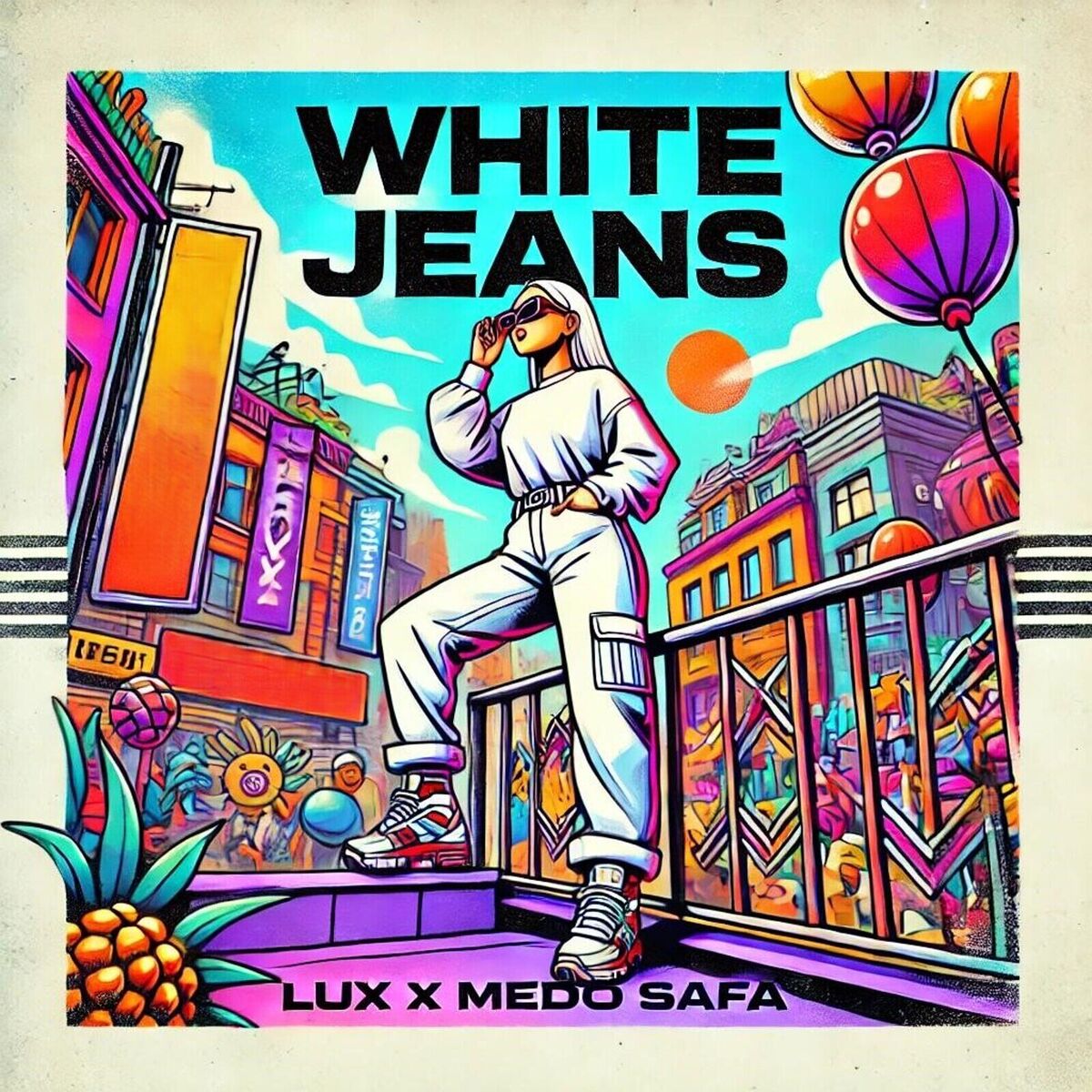 Album cover of White Jeans