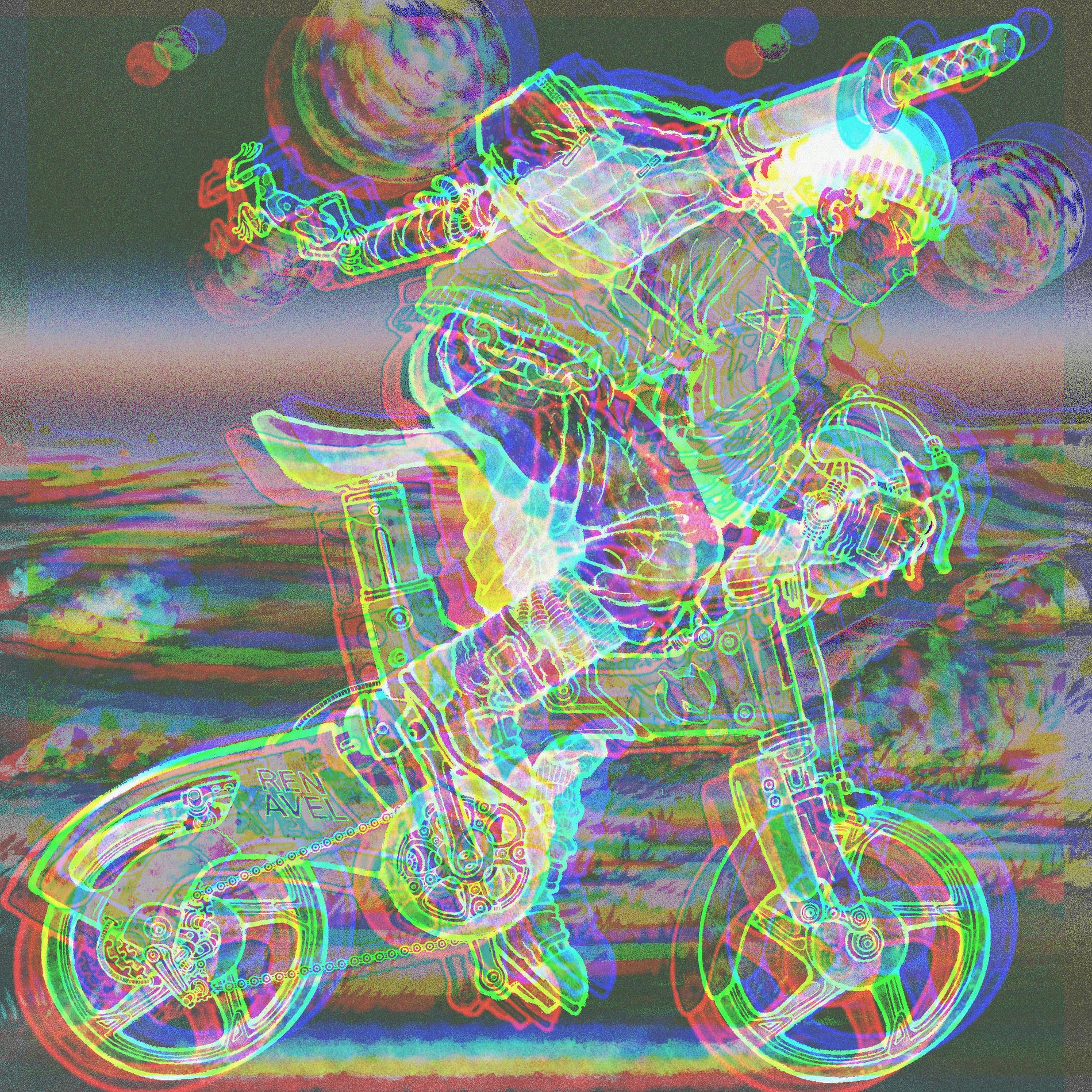 Album cover of Eternal Ride (slowed+reverb)