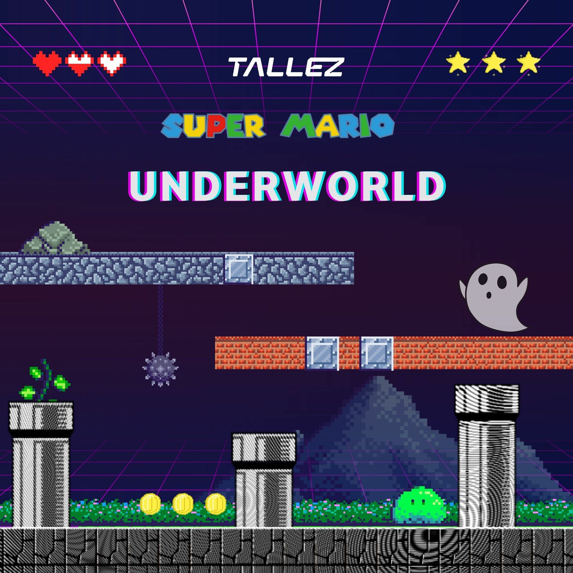 Album cover of Super Mario Underworld