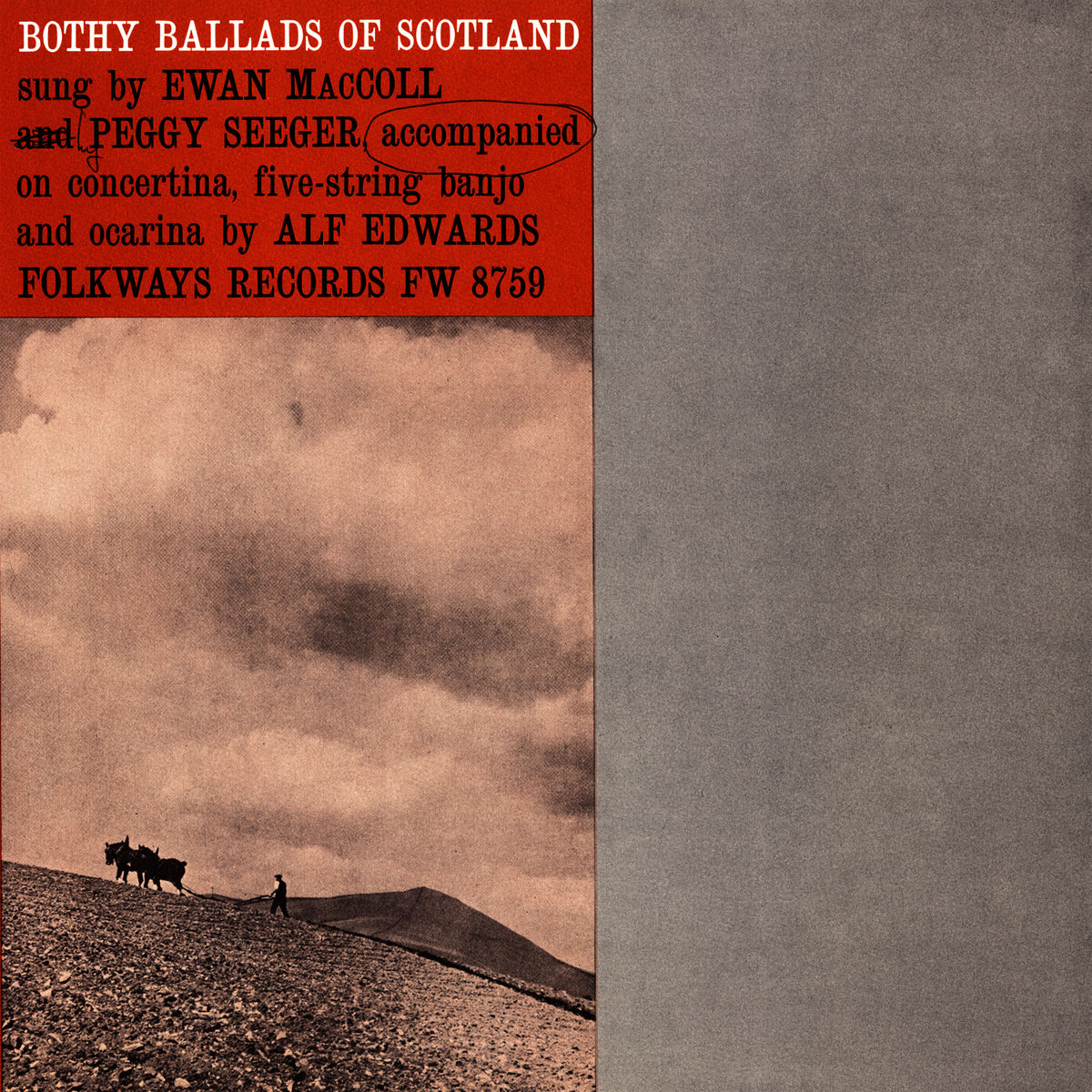 Album cover of Bothy Ballads of Scotland