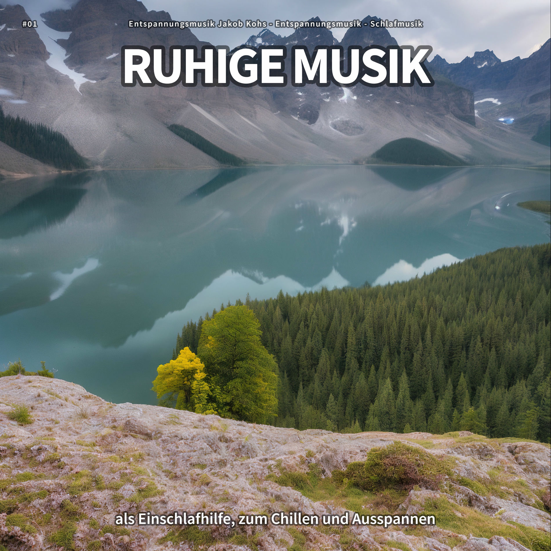 Album cover of #01 Ruhige Musik als Einschlafhilfe, zum Chillen und Ausspannen