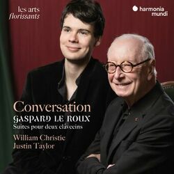 Cover of "Conversation" Gaspard Le Roux: Suites for 2 Harpsichords