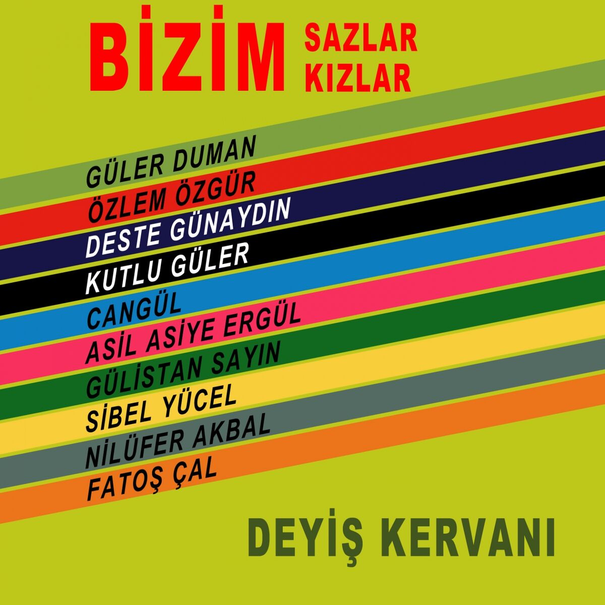 Album cover of Bizim Sazlar Bizim Kızlar