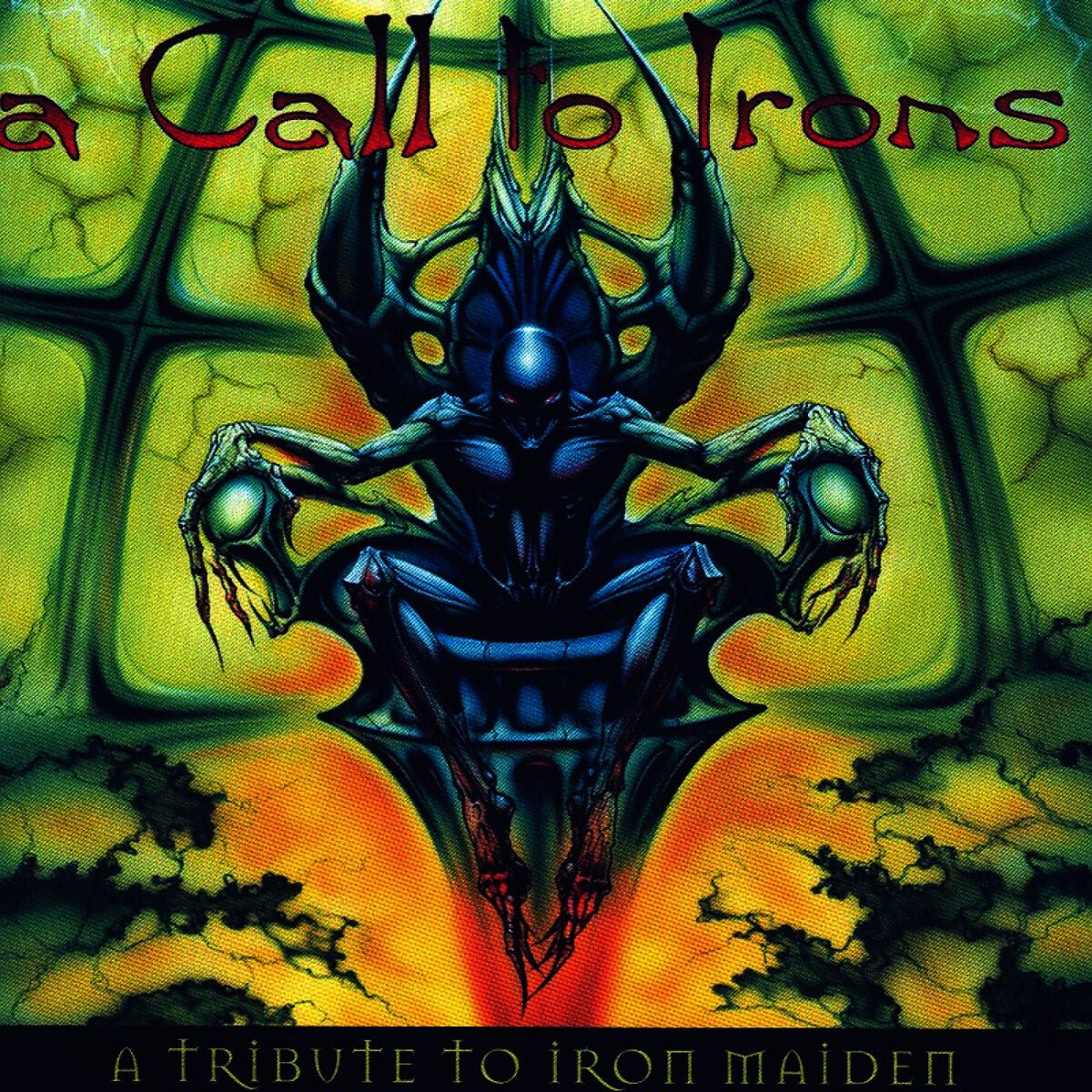 Album cover of A Call to Irons: A Tribute to Iron Maiden