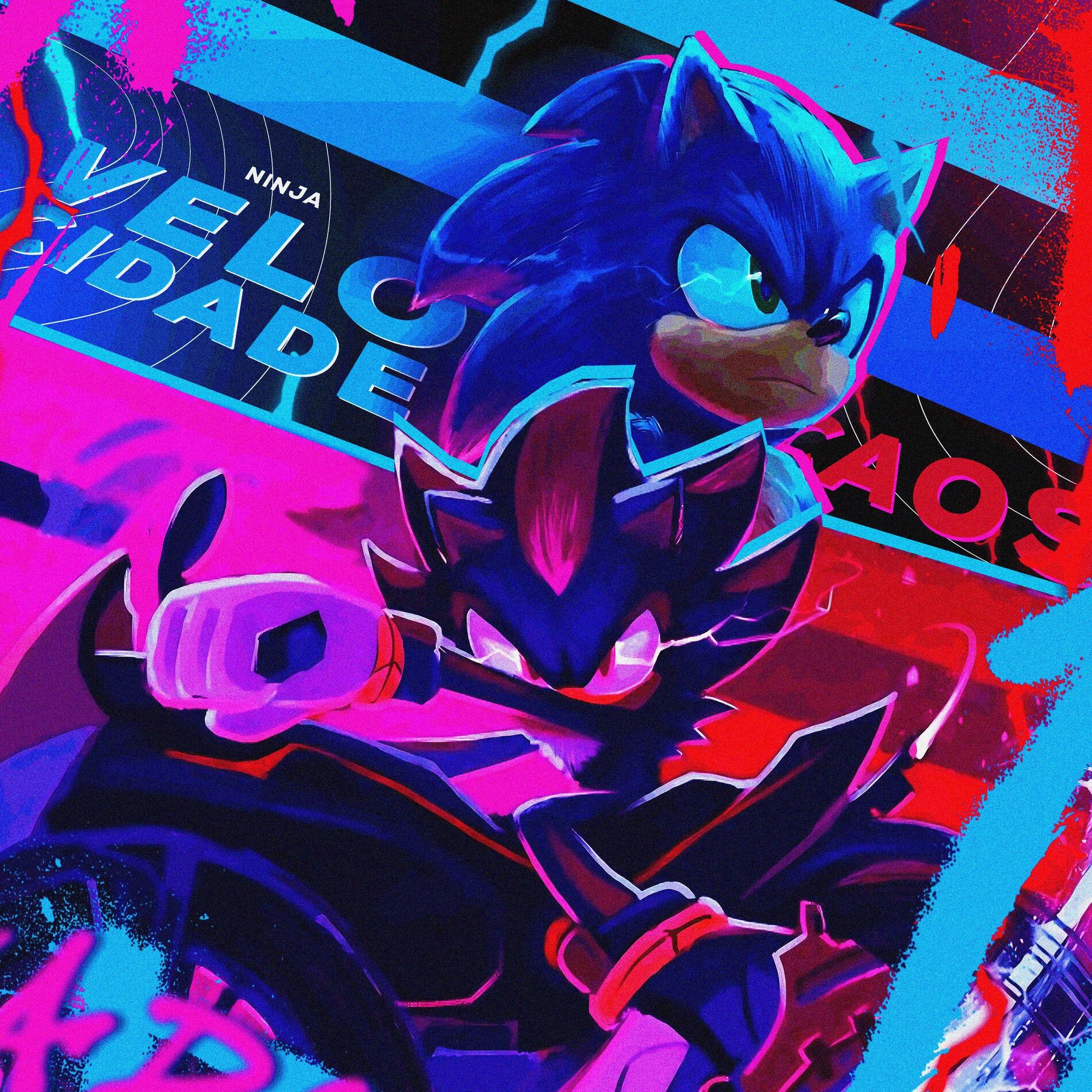 Album cover of Caos e Velocidade (Sonic 3)