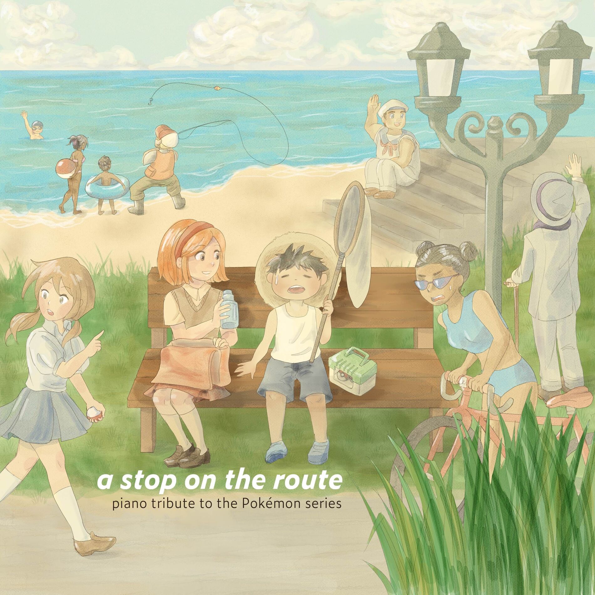 Album cover of A Stop on the Route - Piano Tribute to the Pokémon Series