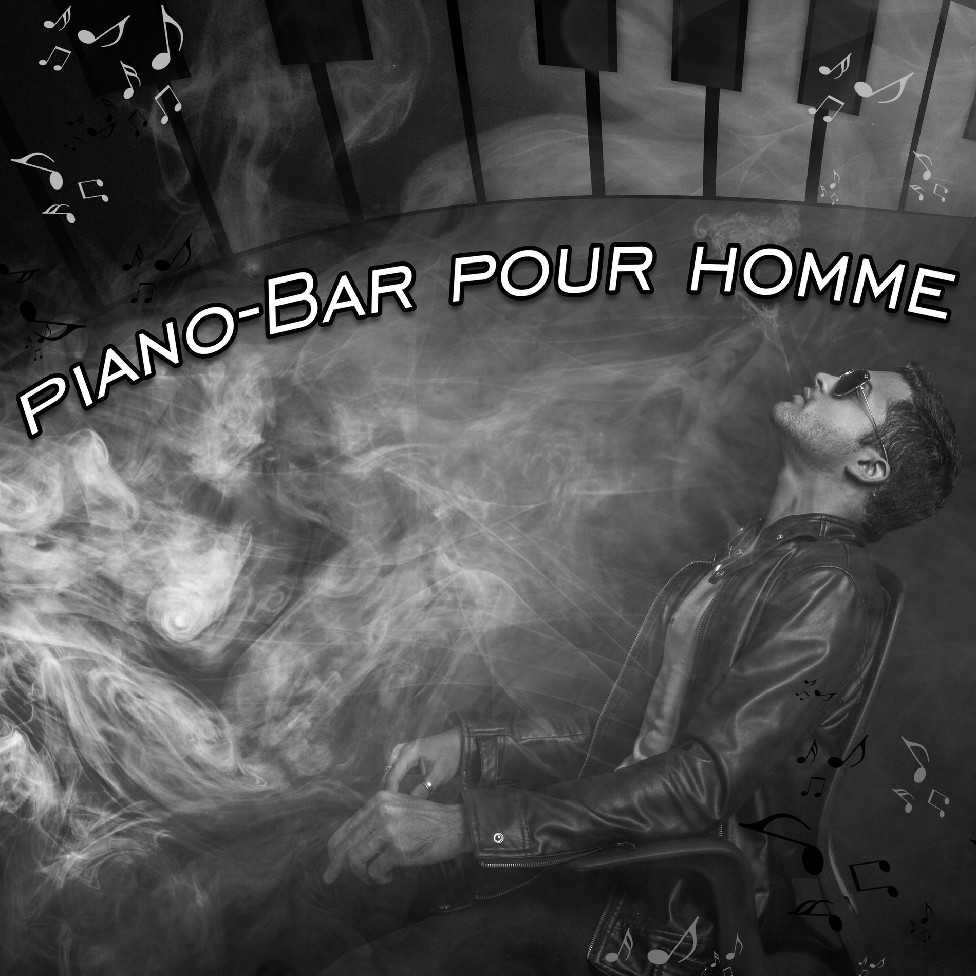 Album cover of Piano-Bar pour homme - Calm instrumental piano musique de fond, Jeaux casino, Cartes, Cigare et belles femmes