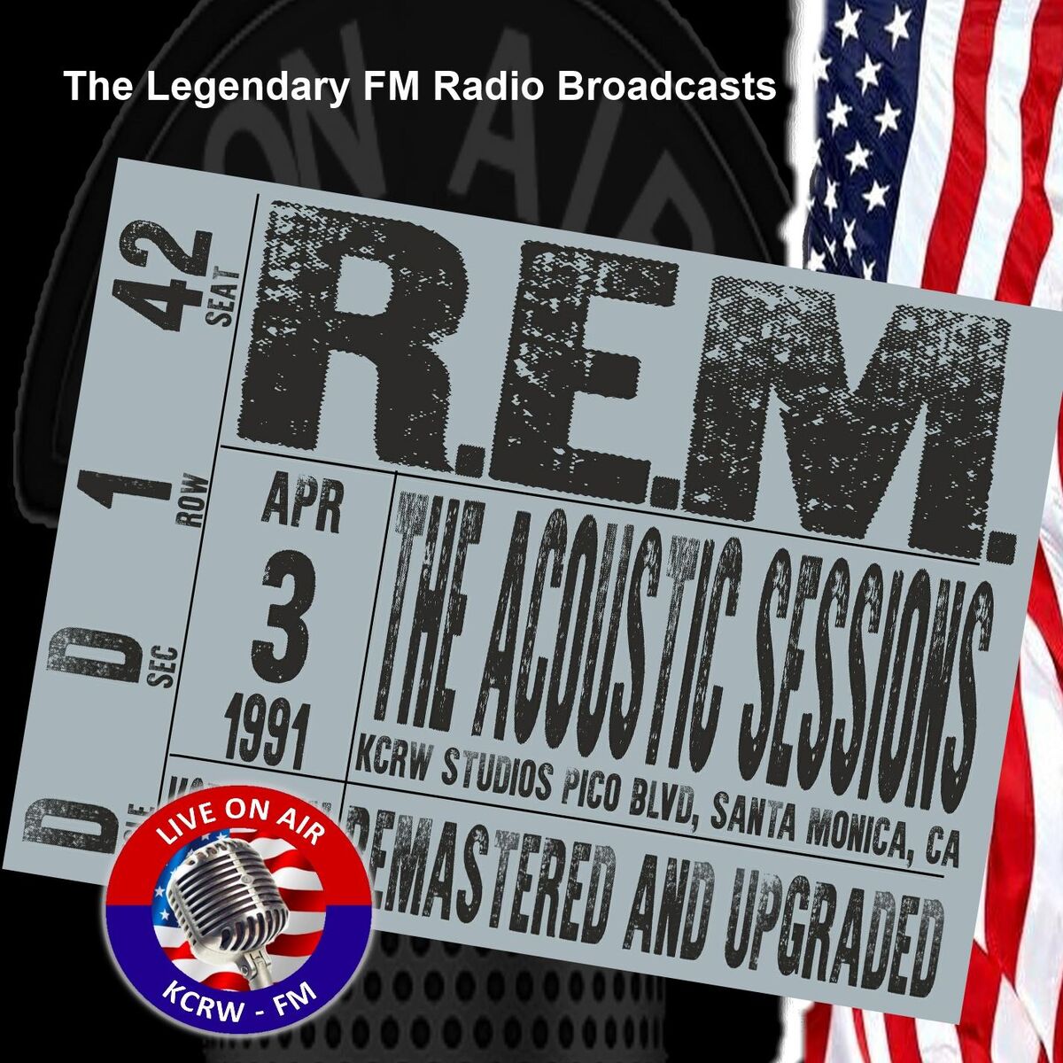 Album cover of Legendary FM Broadcasts - KCRW-FM Studio Acoustic Sessions 3rd April 1991