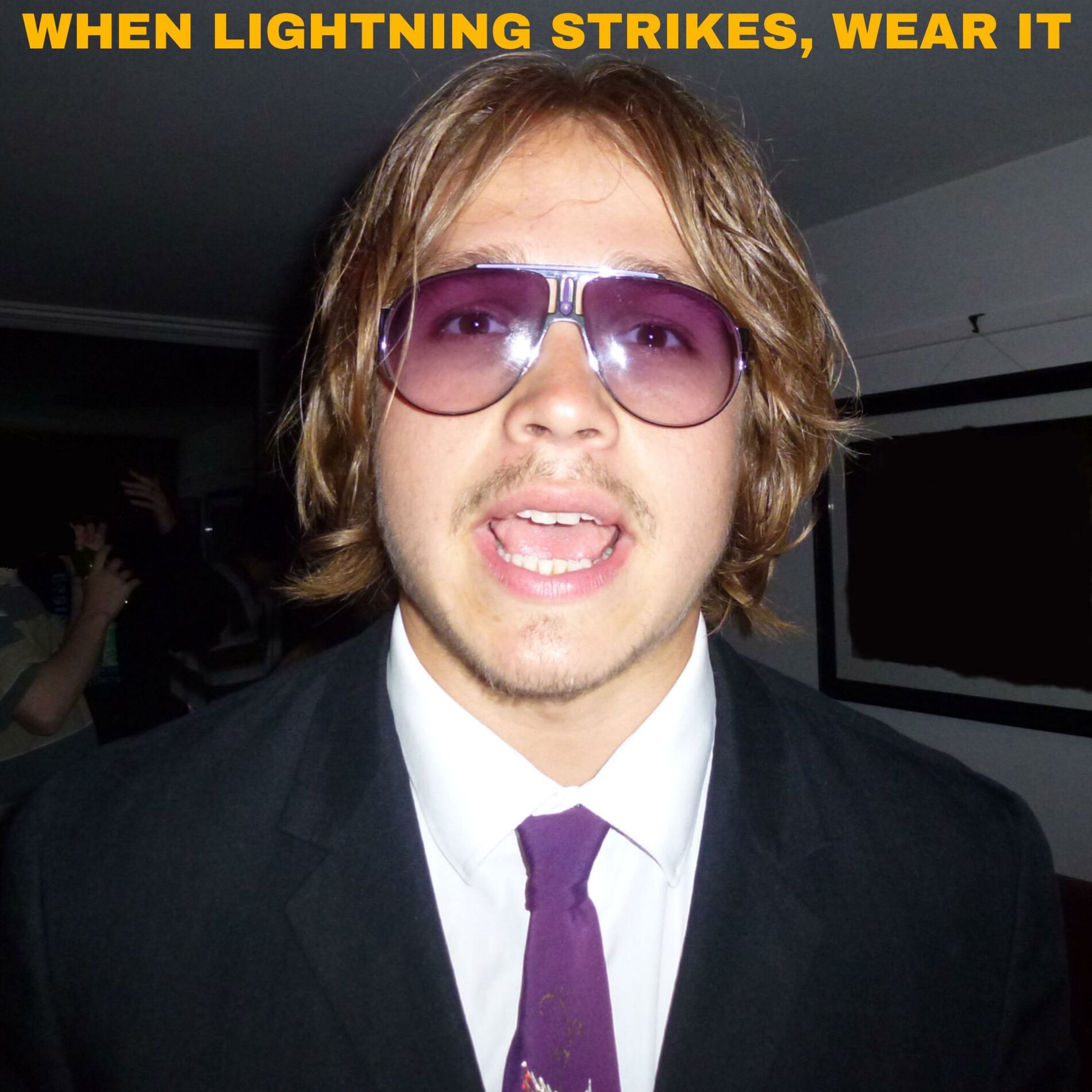 Album cover of When Lightning Strikes, Wear It