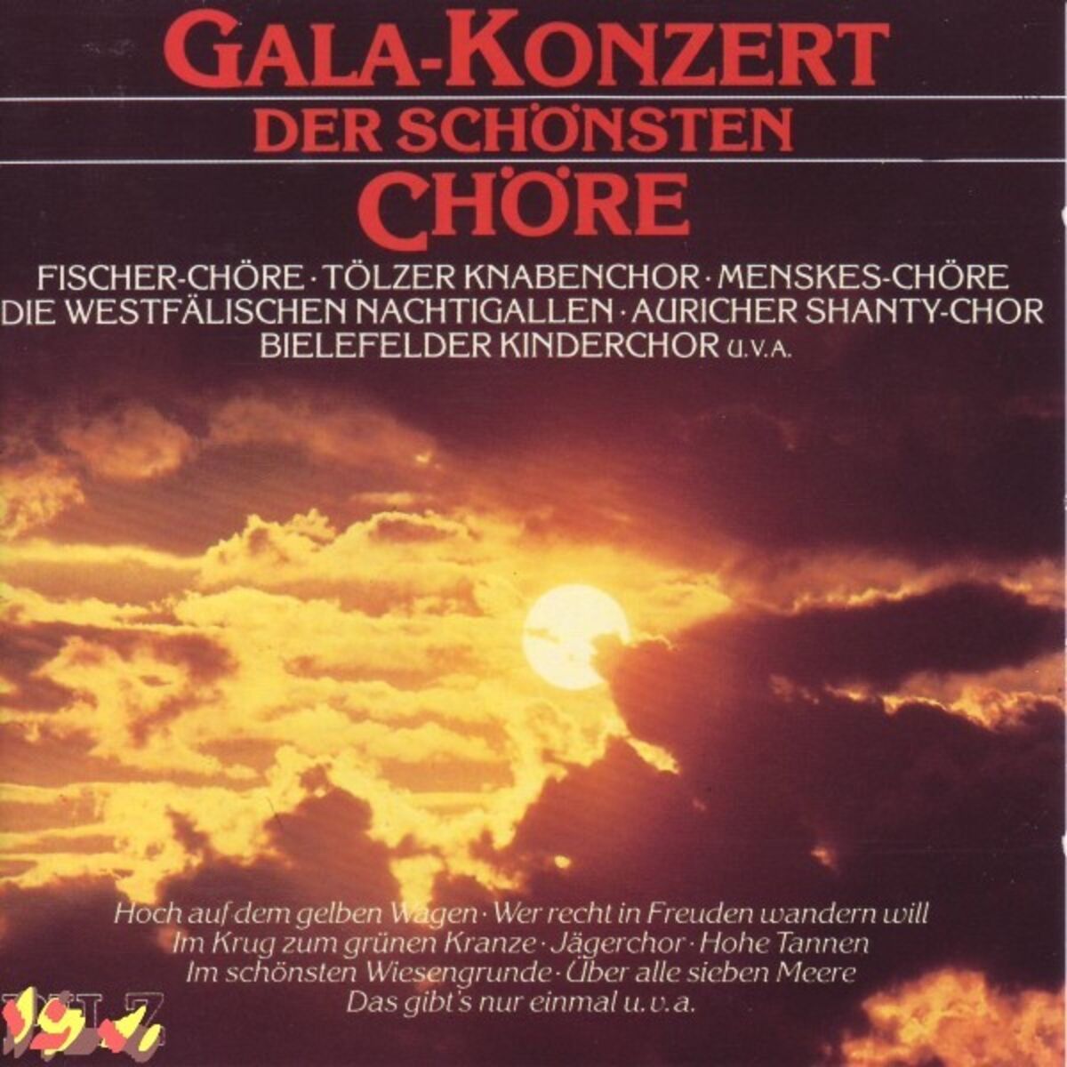 Album cover of Gala-Konzert Der Schönsten Chöre