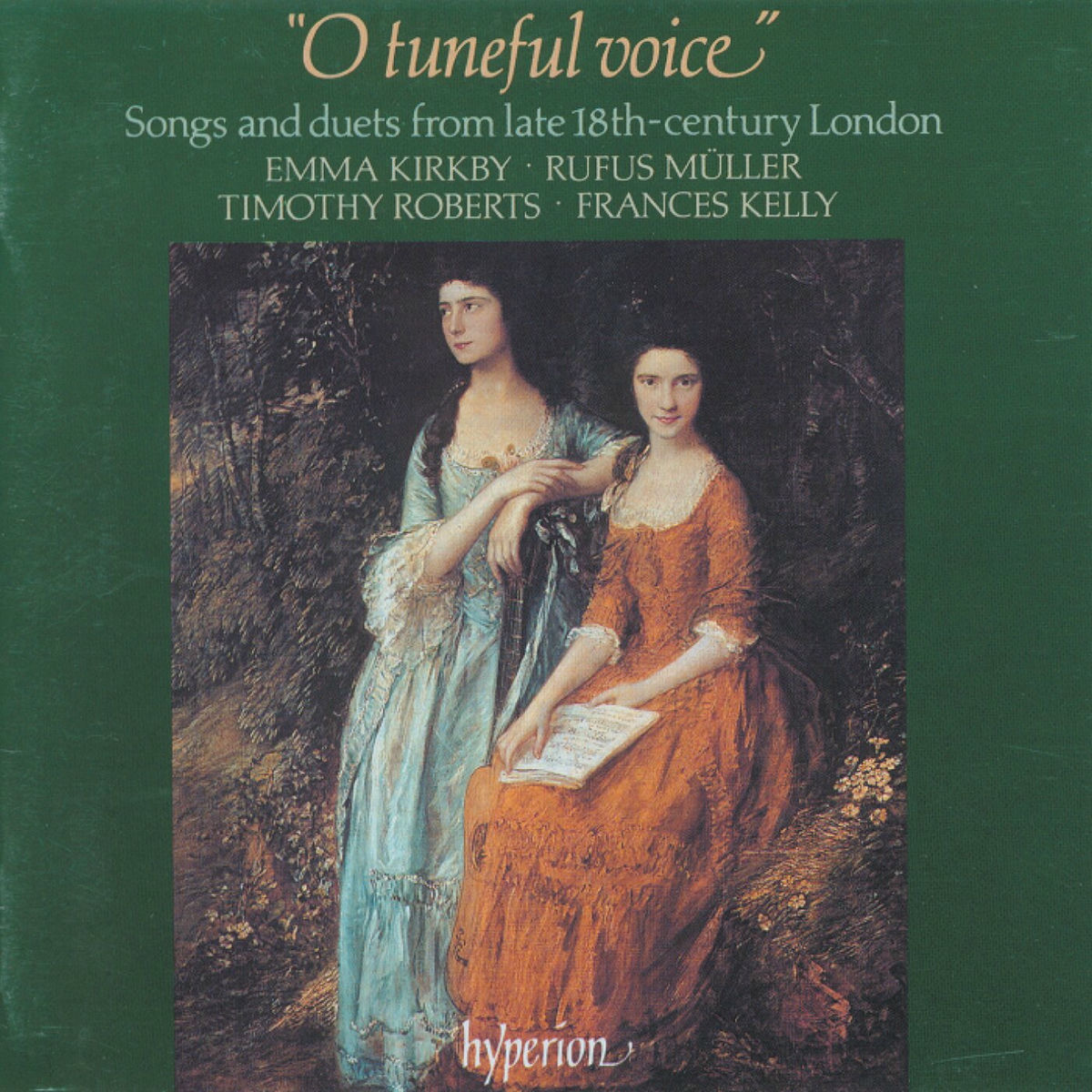 Album cover of O Tuneful Voice: Songs & Duets from Late 18th-Century London (English Orpheus 5)