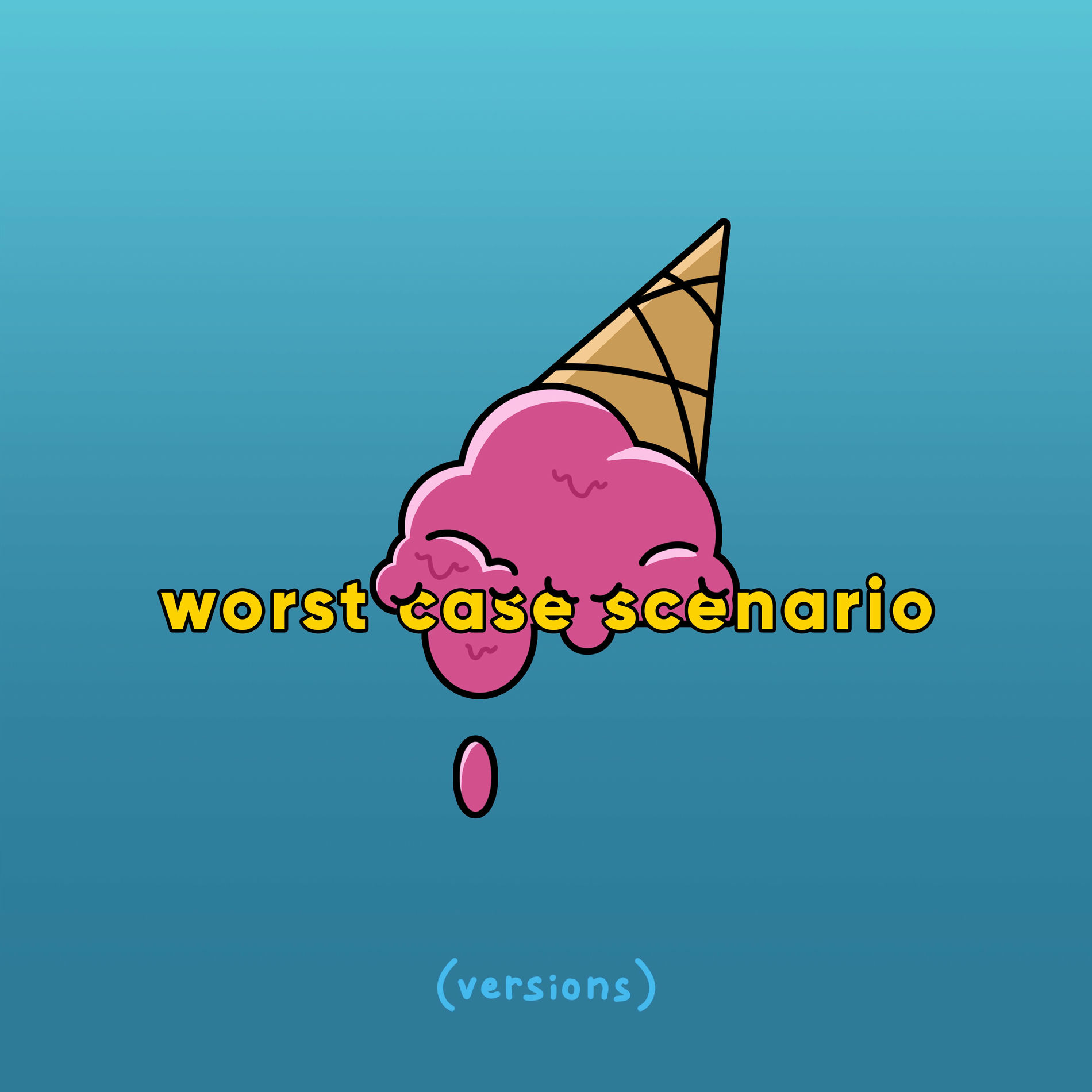 Album cover of worst case scenario (versions)