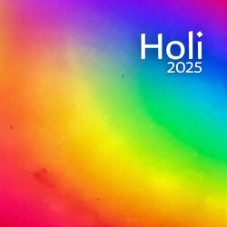 Cover of Holi 2025: Where the Sky Meets the Earth in Color
