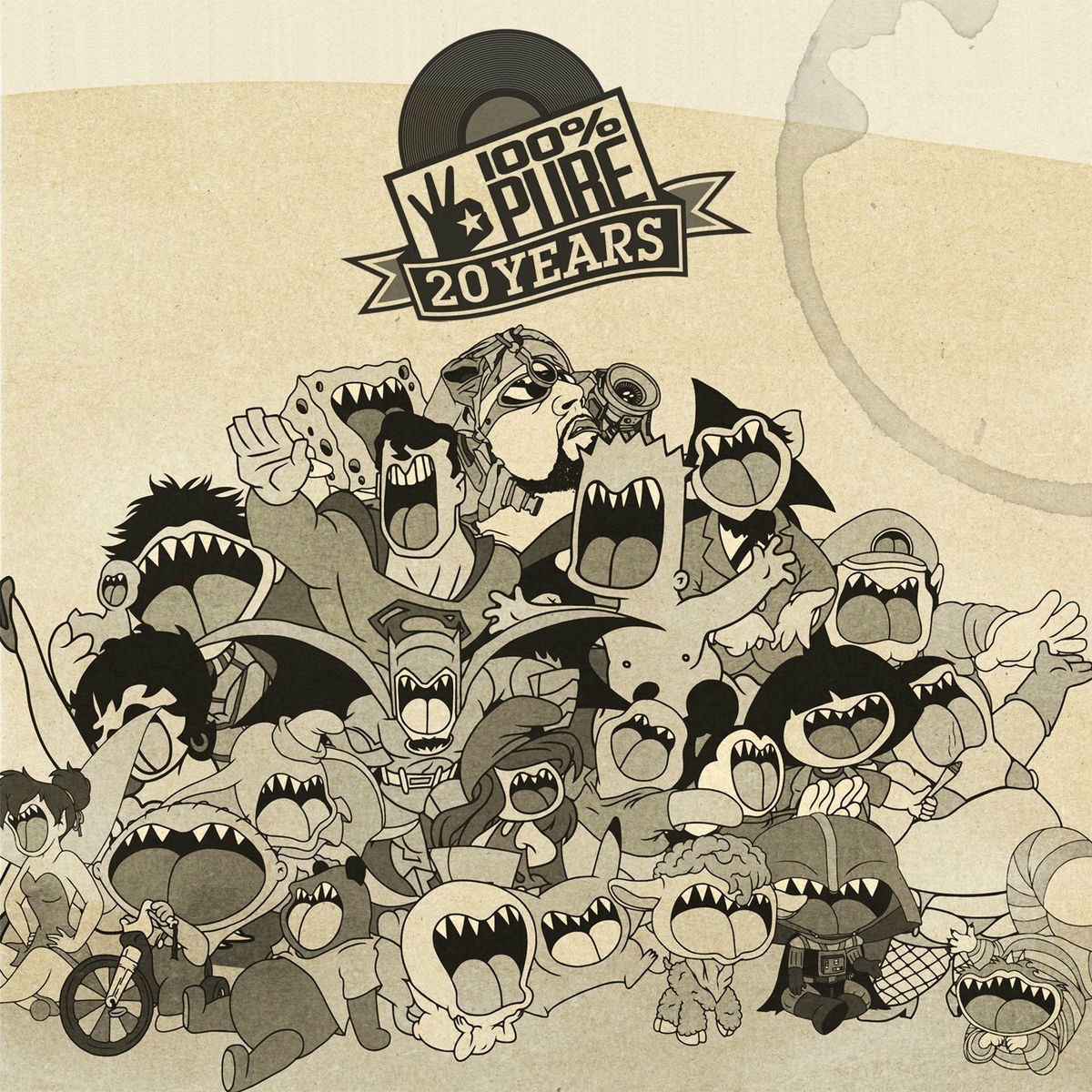 Album cover of 20 Years 100% Pure