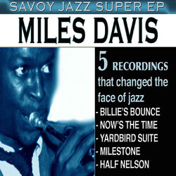 Cover of Savoy Jazz Super EP: Miles Davis