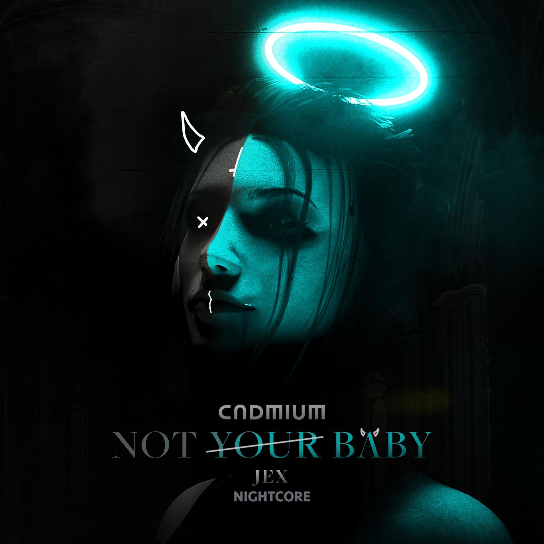 Album cover of Not Your Baby (feat. Jex) [Nightcore]