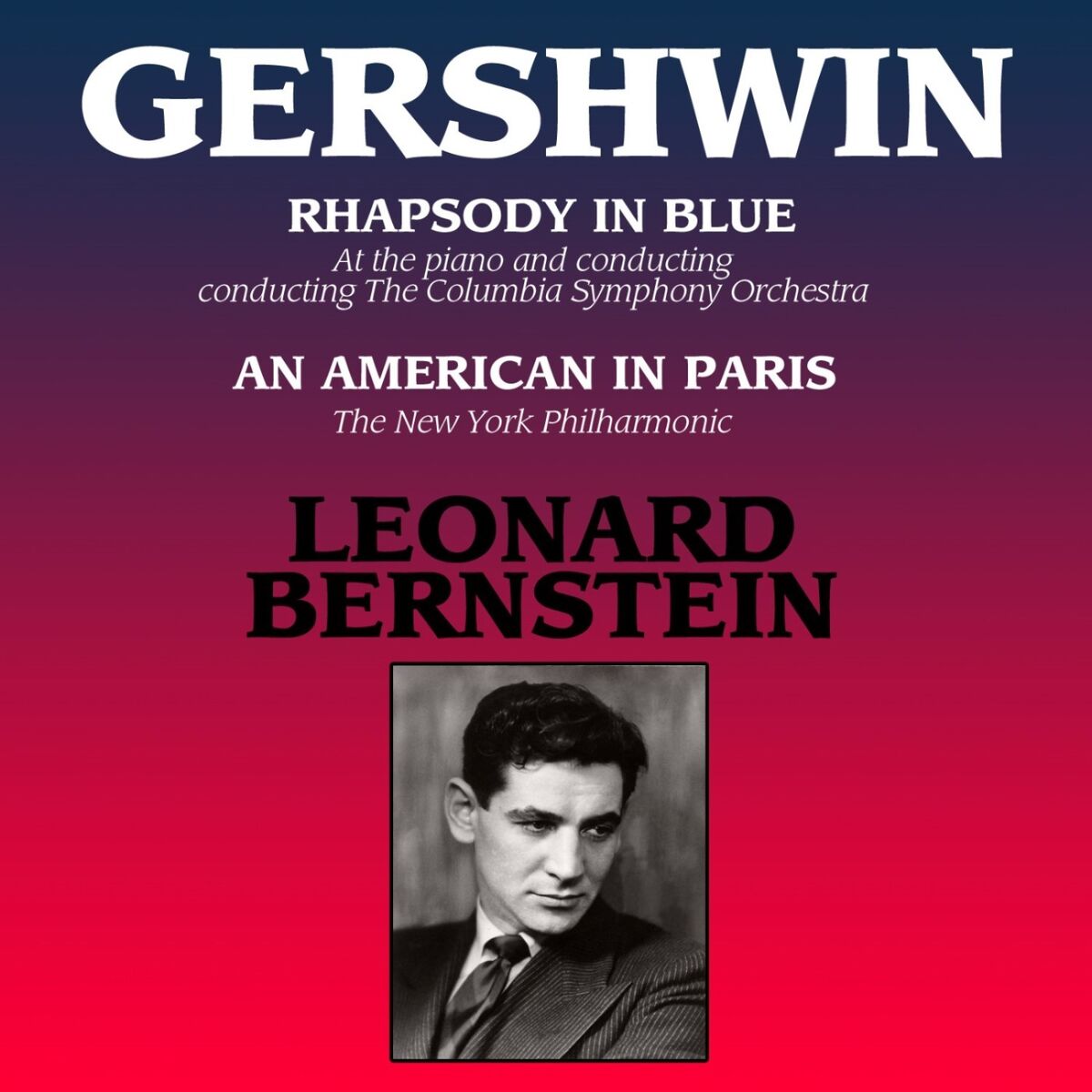 Album cover of Gershwin: Rhapsody in Blue & An American in Paris