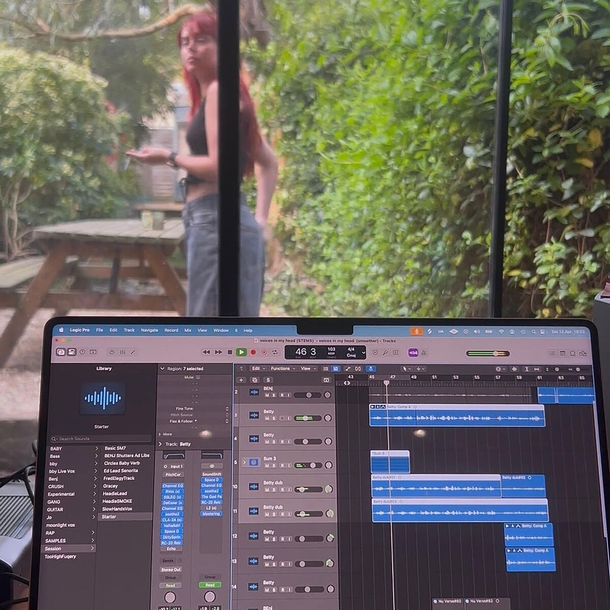 Album cover of Voices In My Head, Pt. 2 (feat. Betty)