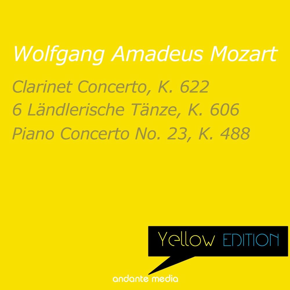 Picture of Yellow Edition - Mozart: Clarinet Concerto, K. 622 & Piano Concerto No. 23, K. 488