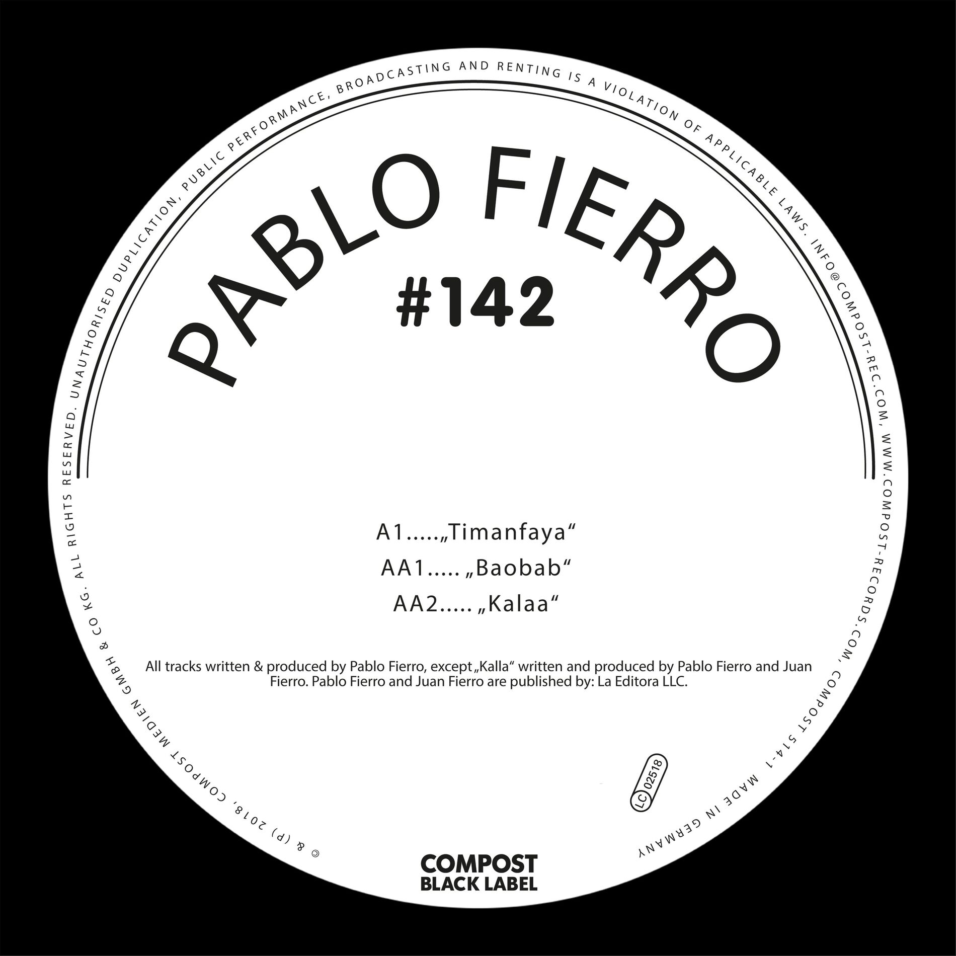 Album cover of Timanfaya EP - Compost Black Label #142