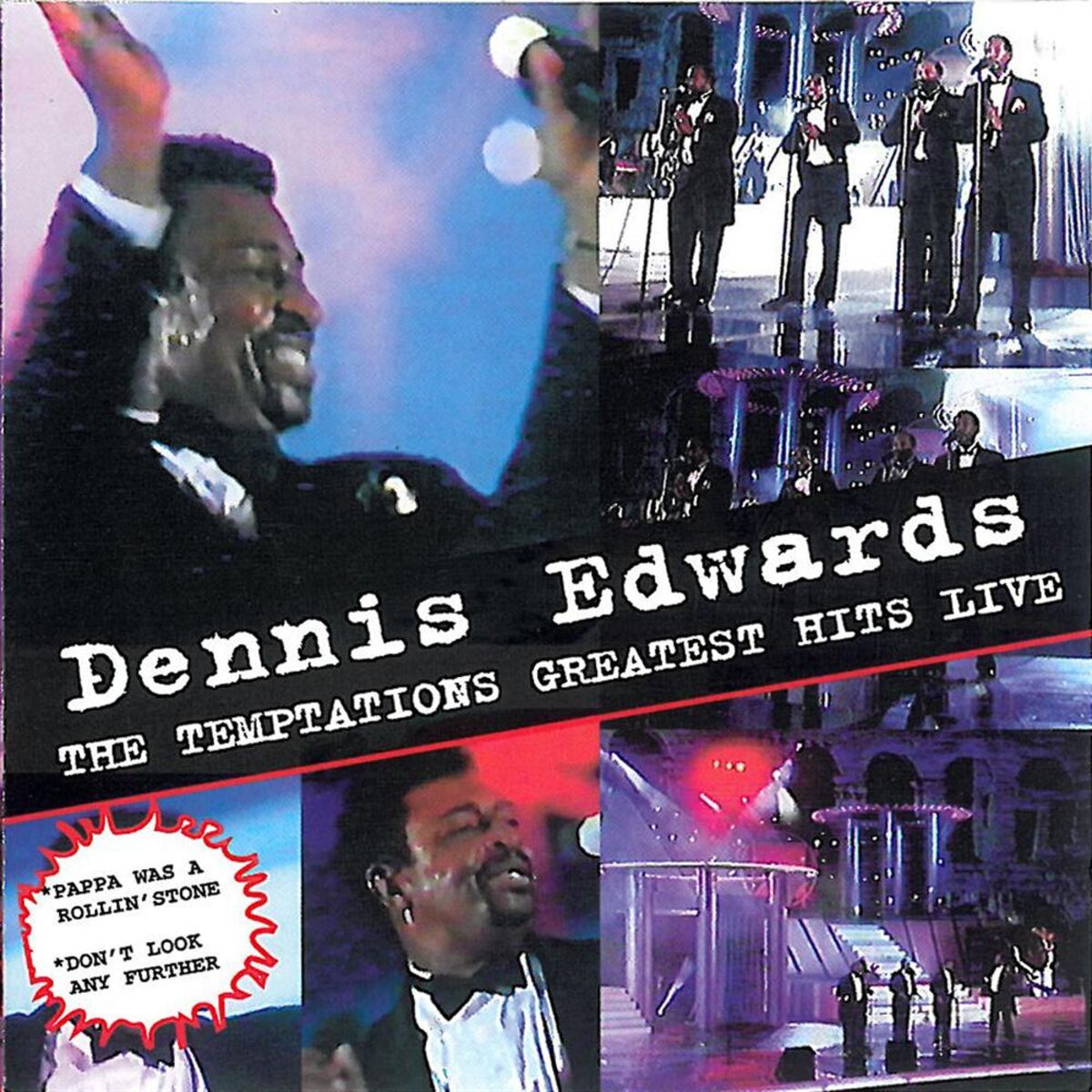 Album cover of Don´t Look Back (feat. Dennis Edwards) [Live]