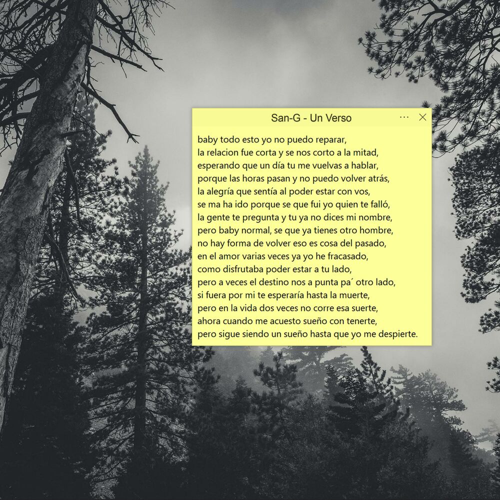 Picture of Un Verso