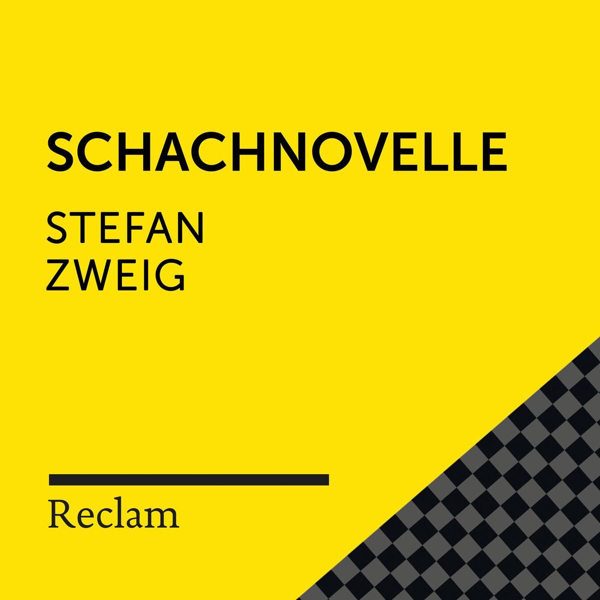 Album cover of Stefan Zweig: Schachnovelle (Reclam Hörbuch)
