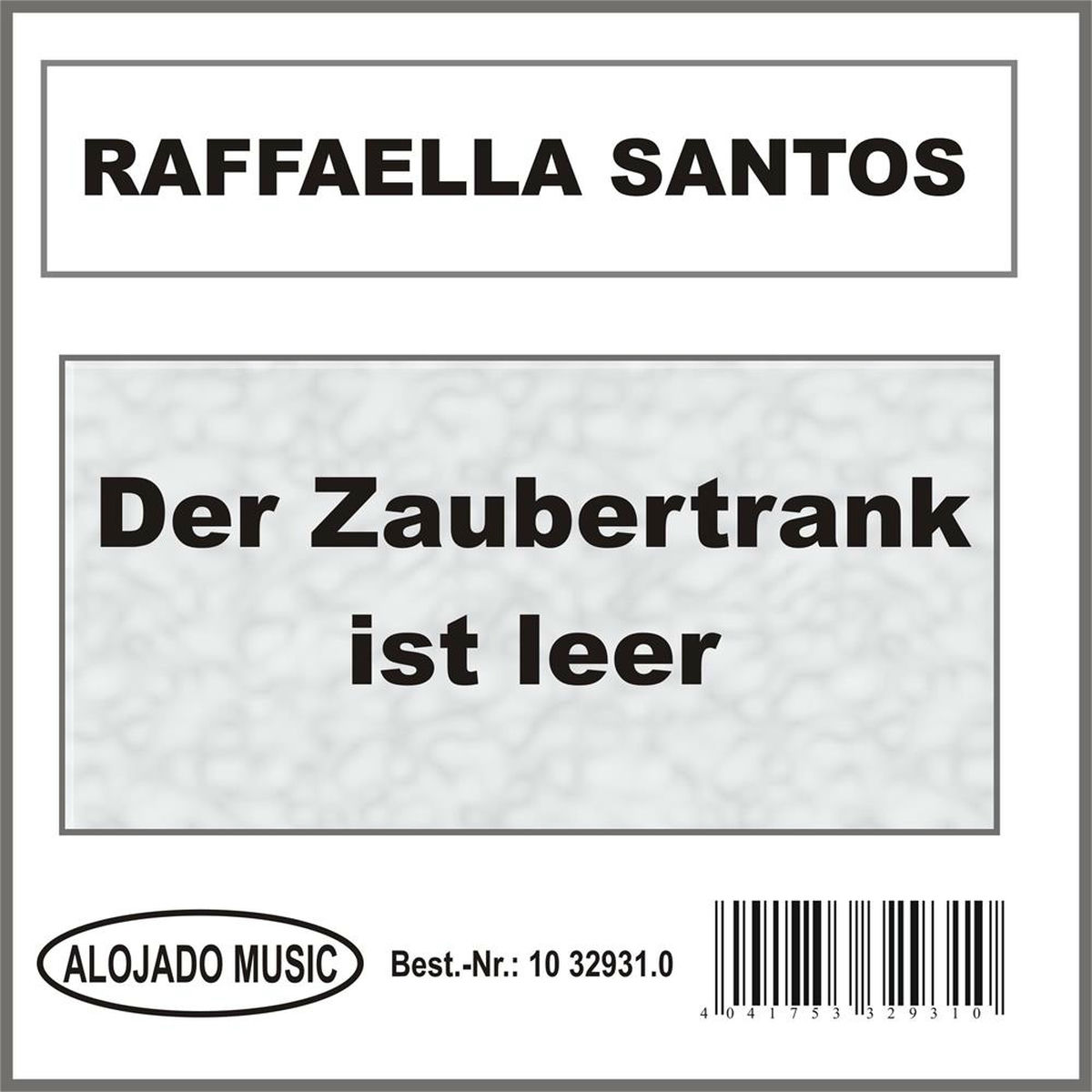 Album cover of Der Zaubertrank ist leer