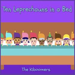 Cover of Ten Leprechauns in a Bed