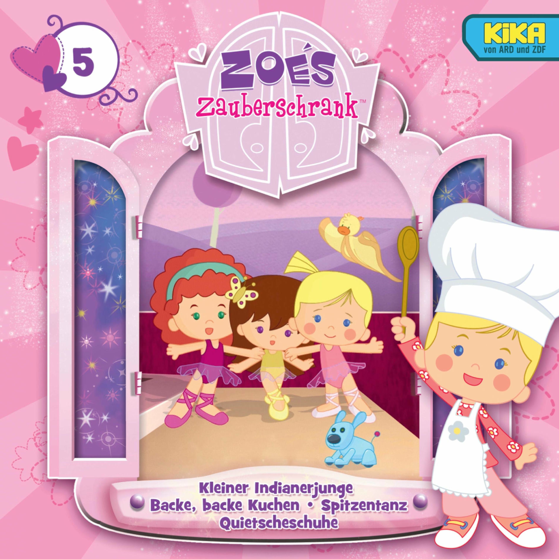 Album cover of 05: Kleiner Indianerjunge / Backe, backe Kuchen / Spitzentanz / Quietscheschuhe