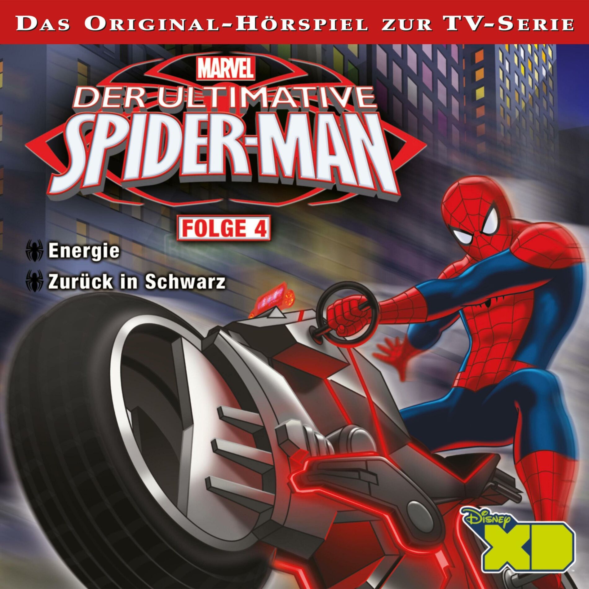 Album cover of 04: Energie / Zurück in Schwarz (Hörspiel zur Marvel TV-Serie)