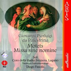Cover of Da Palestrina: Motets & Missa sine nomine