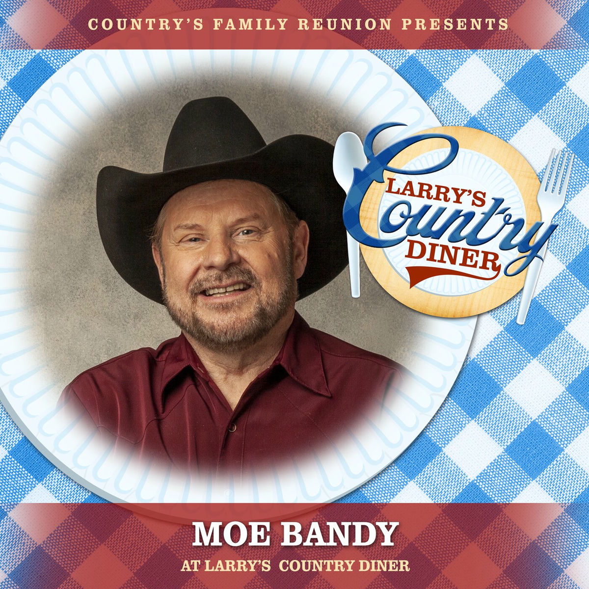 Album cover of Moe Bandy at Larry’s Country Diner (Live / Vol. 1)