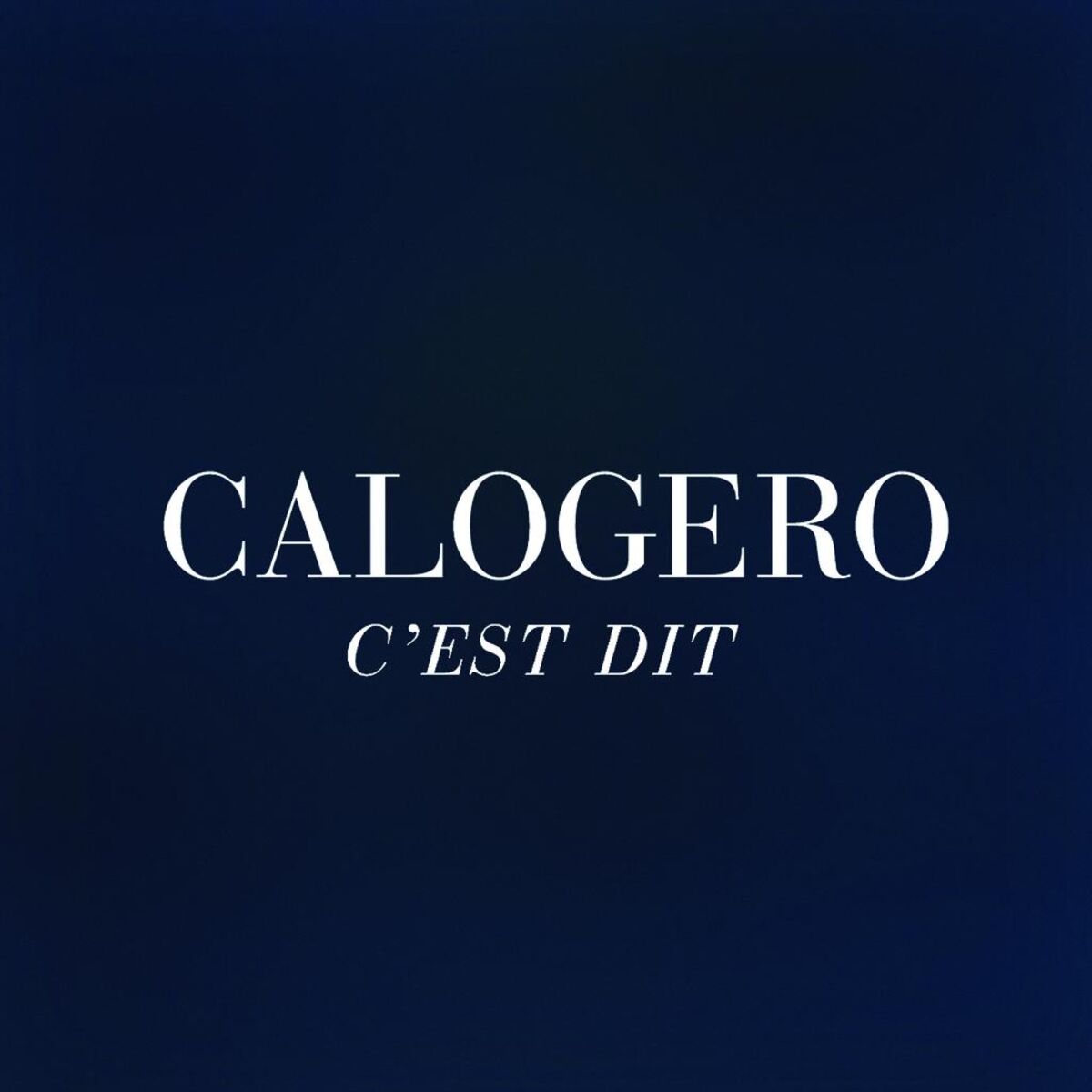 Album cover of C'est dit