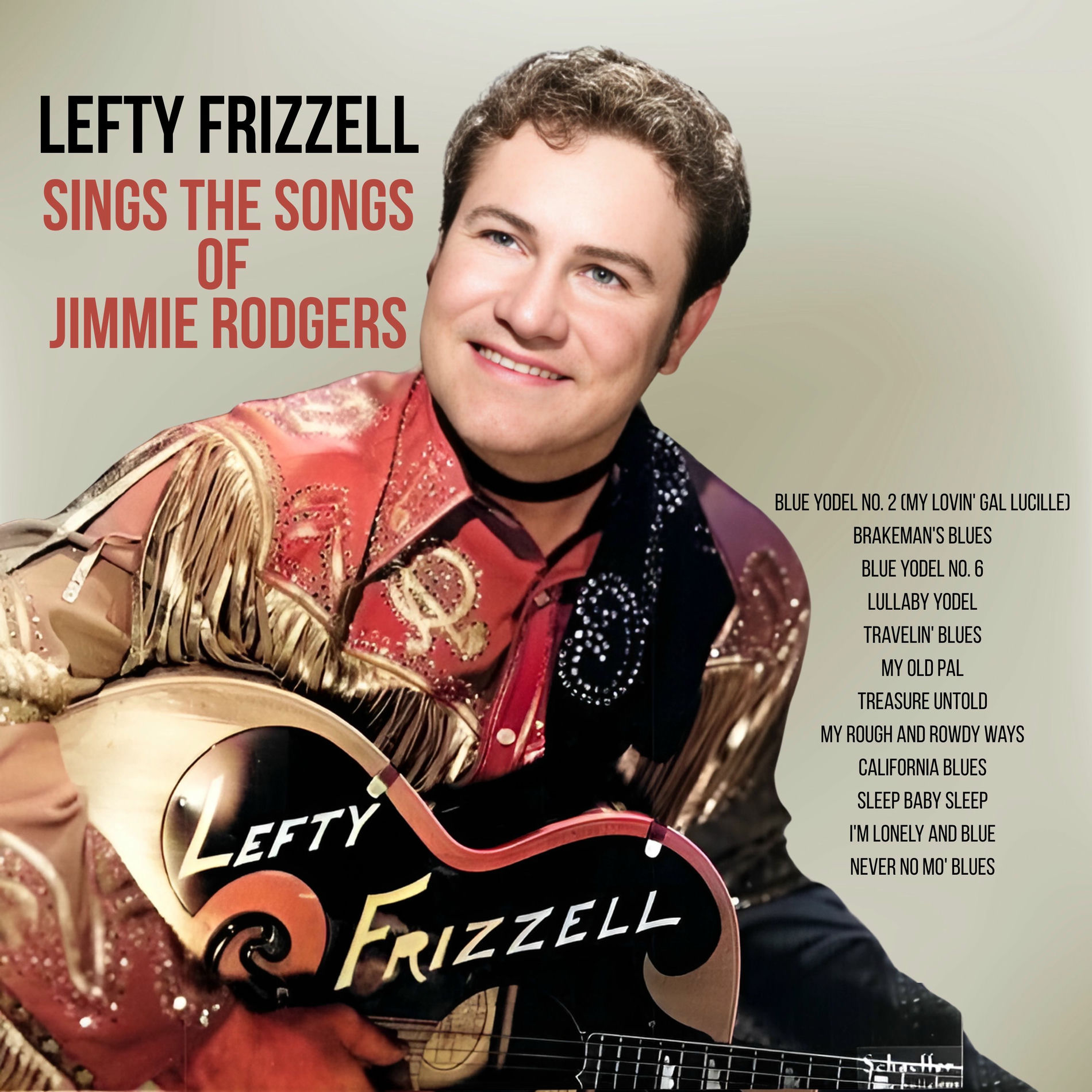 Album cover of Lefty Frizzell Sings the Songs of Jimmie Rodgers