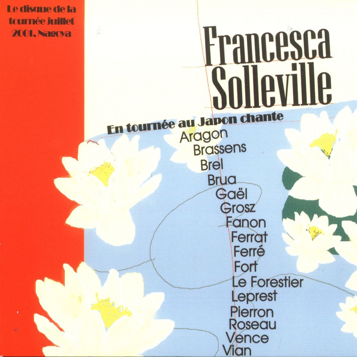 Album cover of Le disque de la tournée, japon 2001