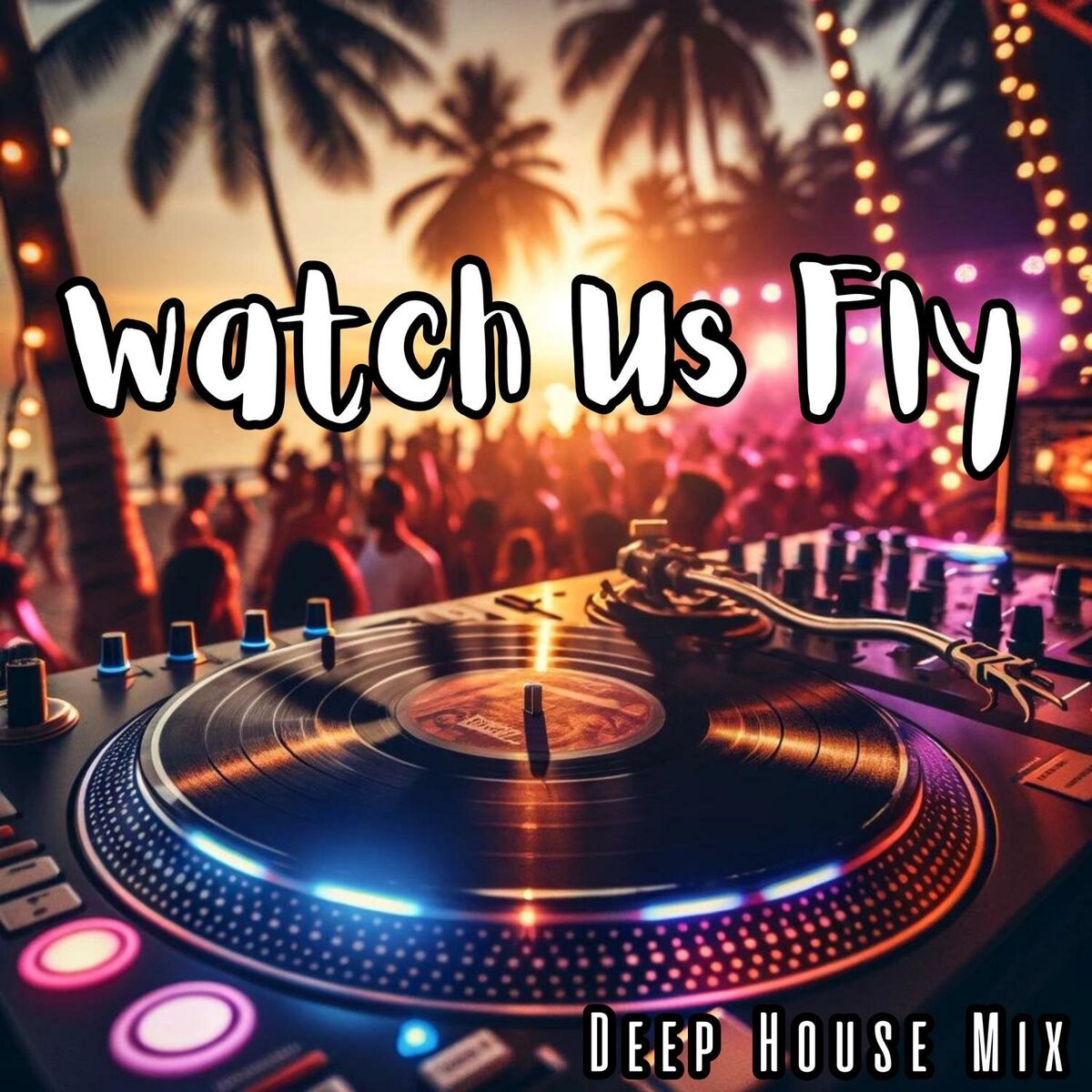 Album cover of Watch Us Fly: Deep House Mix, Chill Out Electronic Music