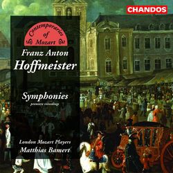 Cover of Hoffmeister: Symphonies