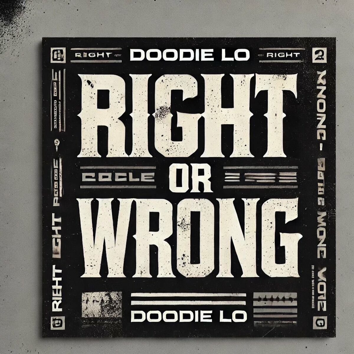 Album cover of RIGHT OR WRONG