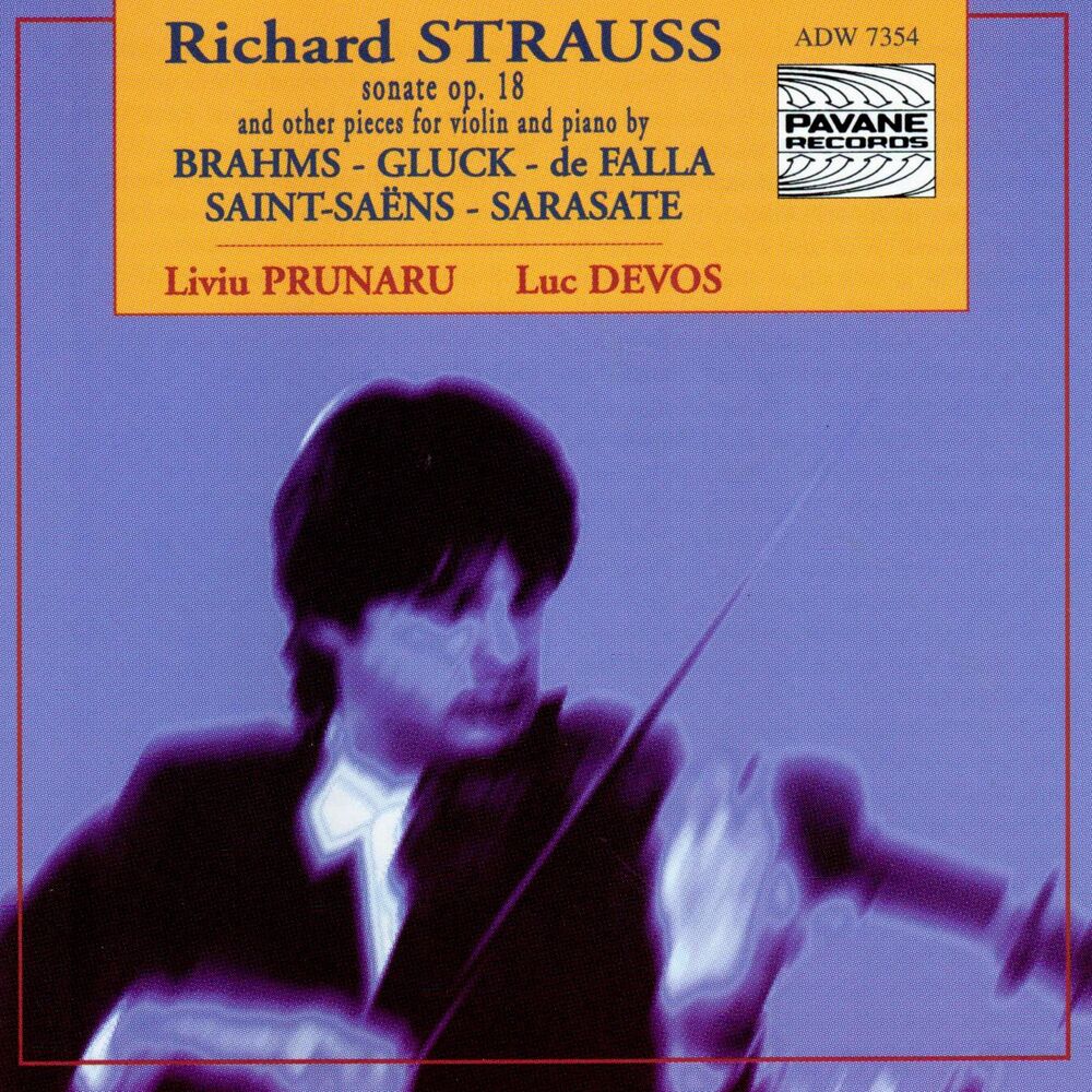 Picture of Strauss: Sonata Op. 18 & Other Pieces for Violin and Piano